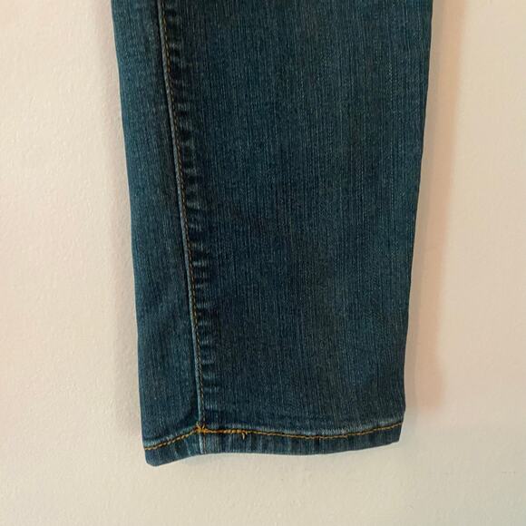 Judy Blue Women's size 7 / 28 Dark Wash Skinny Leg Jeans Medium Rise - Picture 6 of 9